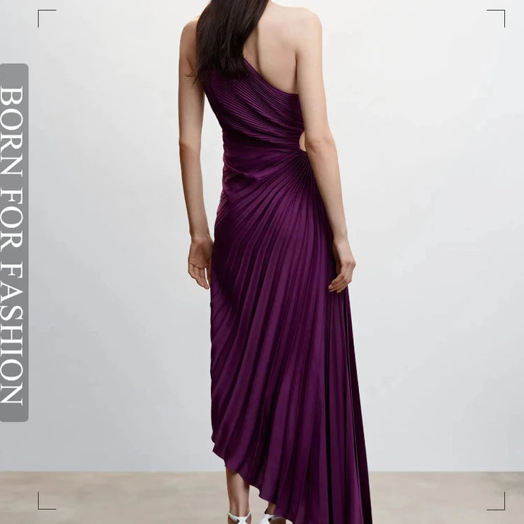 Schickes und elegantes Sommer-Maxi-Kleid für Frauen