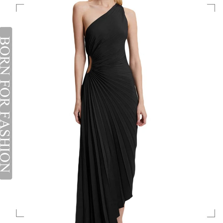 Schickes und elegantes Sommer-Maxi-Kleid für Frauen