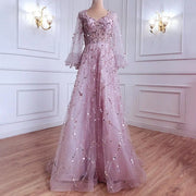 Elegantes Frauenkleid mit V-Ausschnitt und schmaler Passform