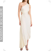 Schickes und elegantes Sommer-Maxi-Kleid für Frauen